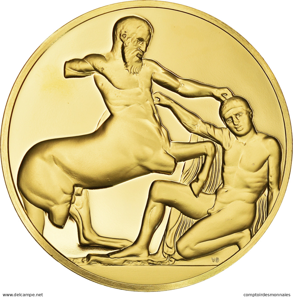États-Unis, Médaille, The Art Treasures Of Ancient Greece, Battle Of Lapiths - Other & Unclassified