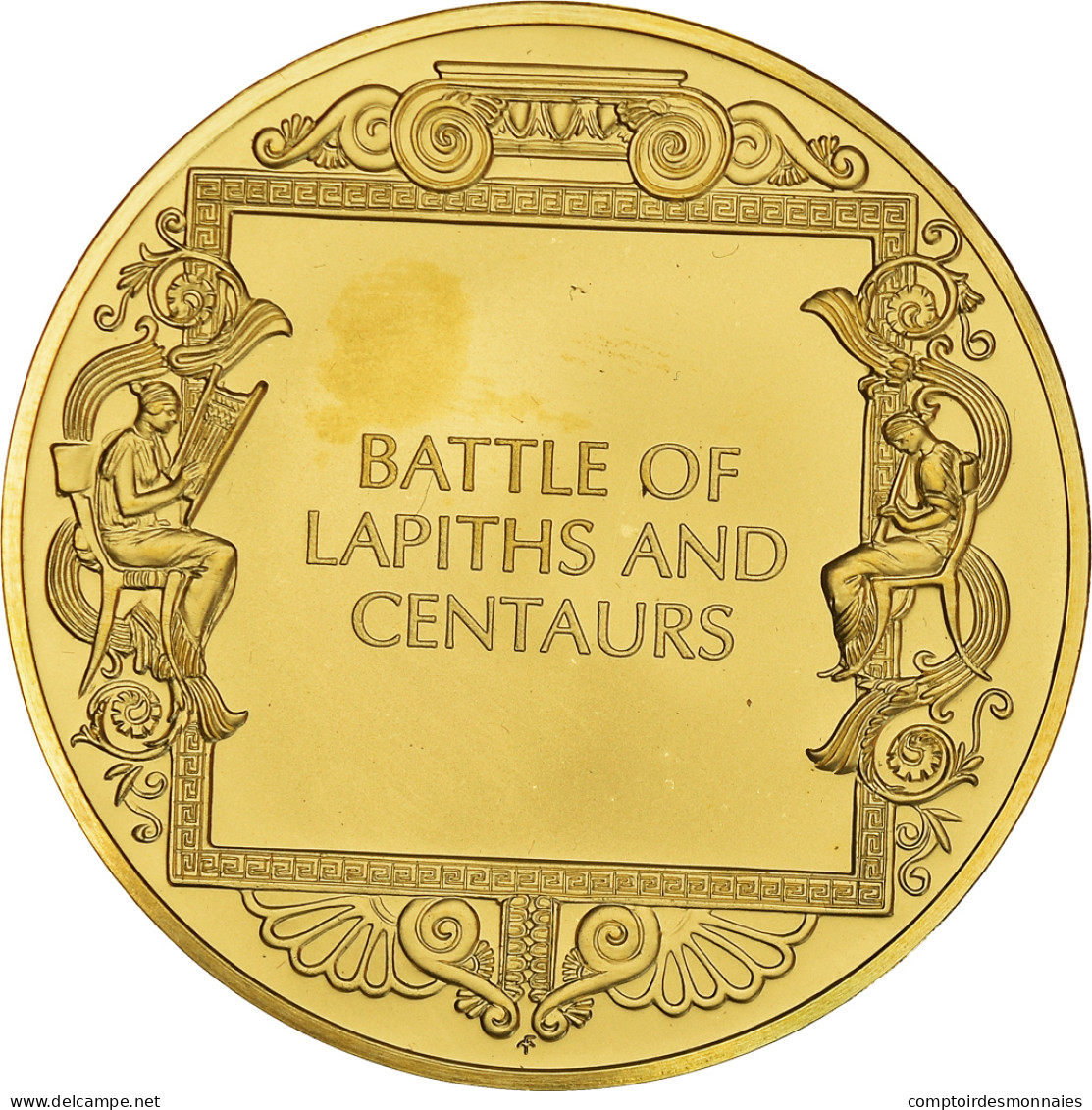 États-Unis, Médaille, The Art Treasures Of Ancient Greece, Battle Of Lapiths - Other & Unclassified