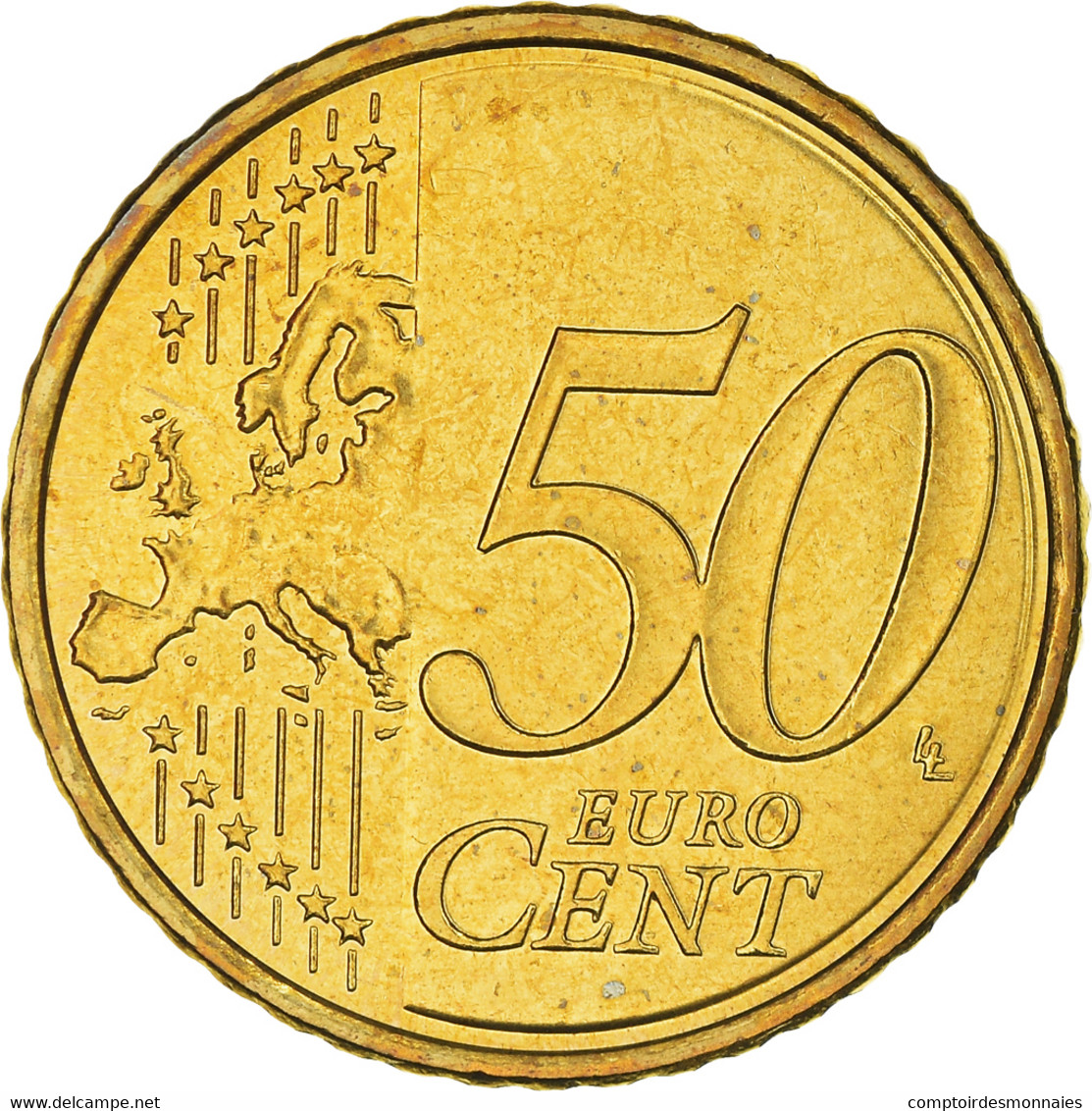 Estonie, 50 Euro Cent, 2011, Vantaa, SPL+, Laiton, KM:66 - Estland