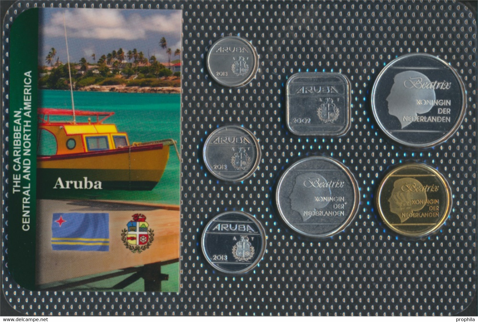 Aruba Stgl./unzirkuliert Kursmünzen Stgl./unzirkuliert Ab 2005 5 Cent Bis 5 Florin (9764068 - Aruba