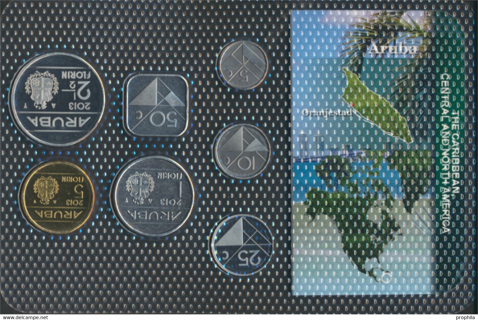 Aruba Stgl./unzirkuliert Kursmünzen Stgl./unzirkuliert Ab 2005 5 Cent Bis 5 Florin (9764070 - Aruba