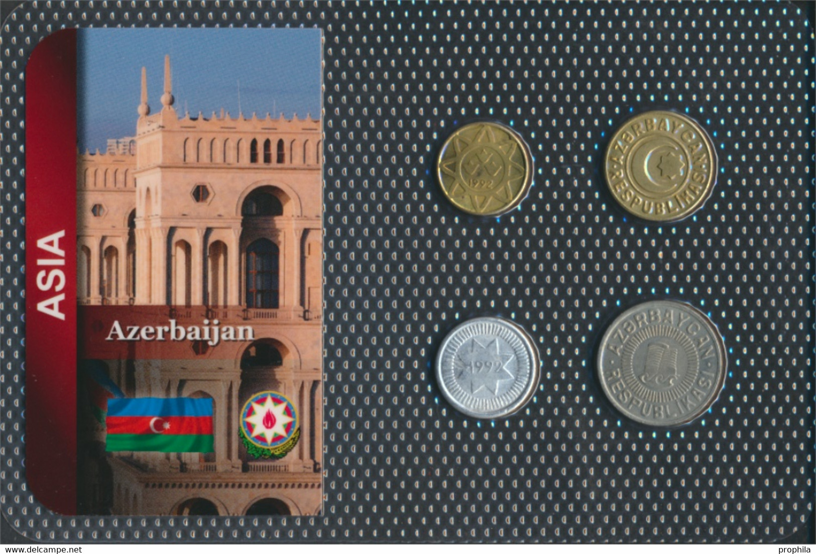 Aserbaidschan Stgl./unzirkuliert Kursmünzen Stgl./unzirkuliert Ab 1992 5 Qapik Bis 50 Qapik (9764057 - Azerbaïjan