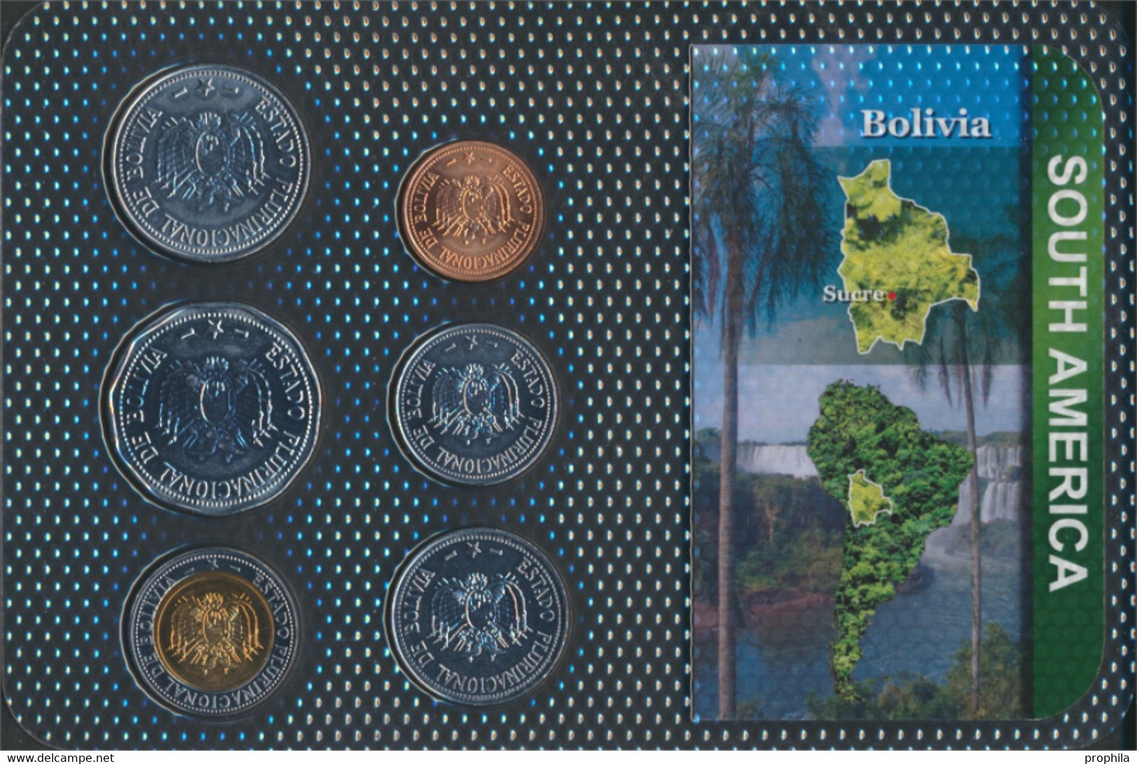 Bolivien Stgl./unzirkuliert Kursmünzen Stgl./unzirkuliert Ab 2010 10 Centavos Bis 5 Bolivianos (9764228 - Bolivia