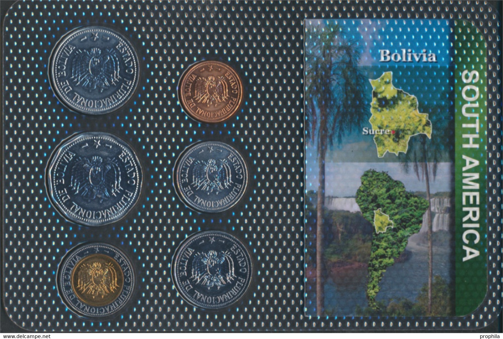 Bolivien Stgl./unzirkuliert Kursmünzen Stgl./unzirkuliert Ab 2010 10 Centavos Bis 5 Bolivianos (9764229 - Bolivia