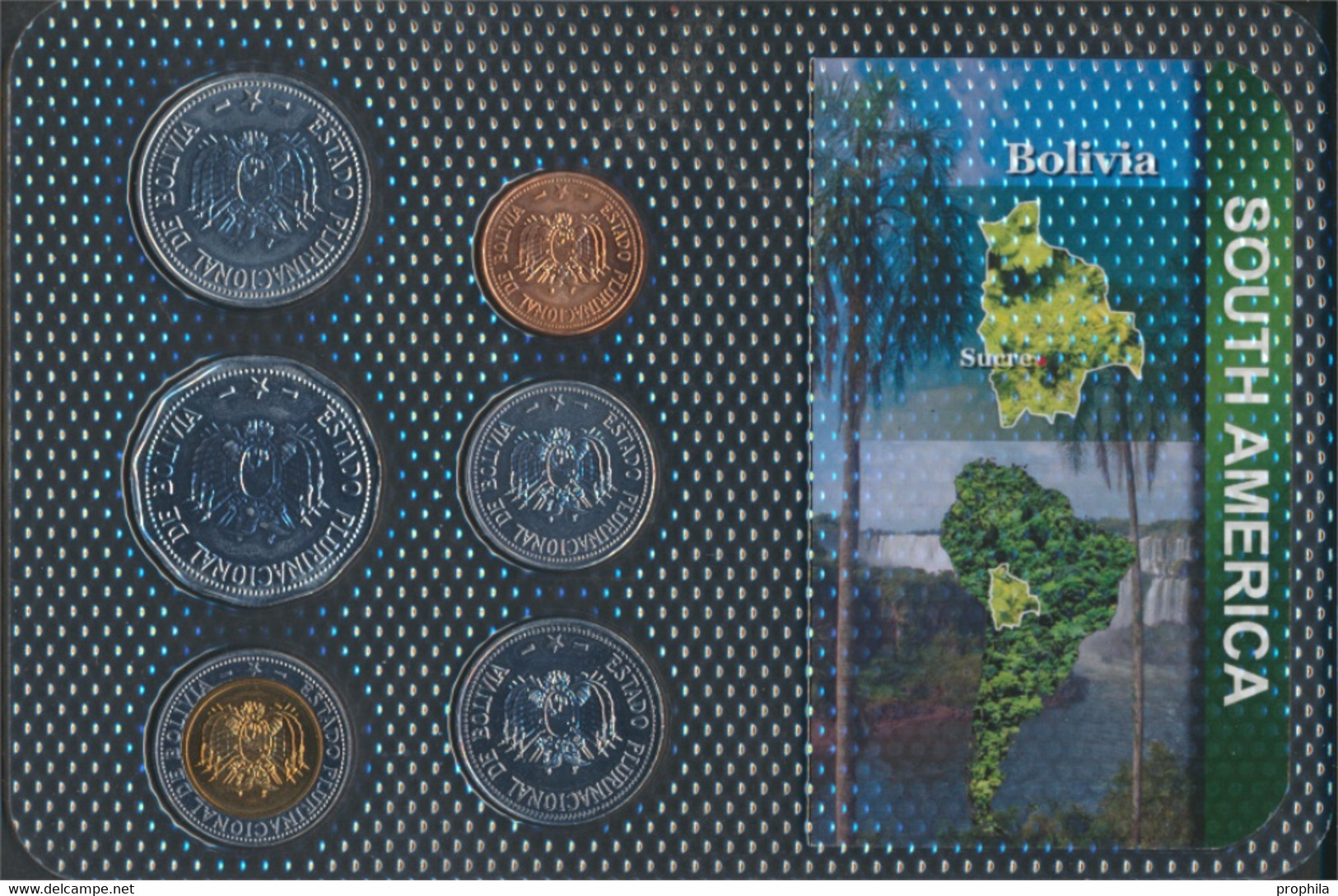 Bolivien Stgl./unzirkuliert Kursmünzen Stgl./unzirkuliert Ab 2010 10 Centavos Bis 5 Bolivianos (9764230 - Bolivie