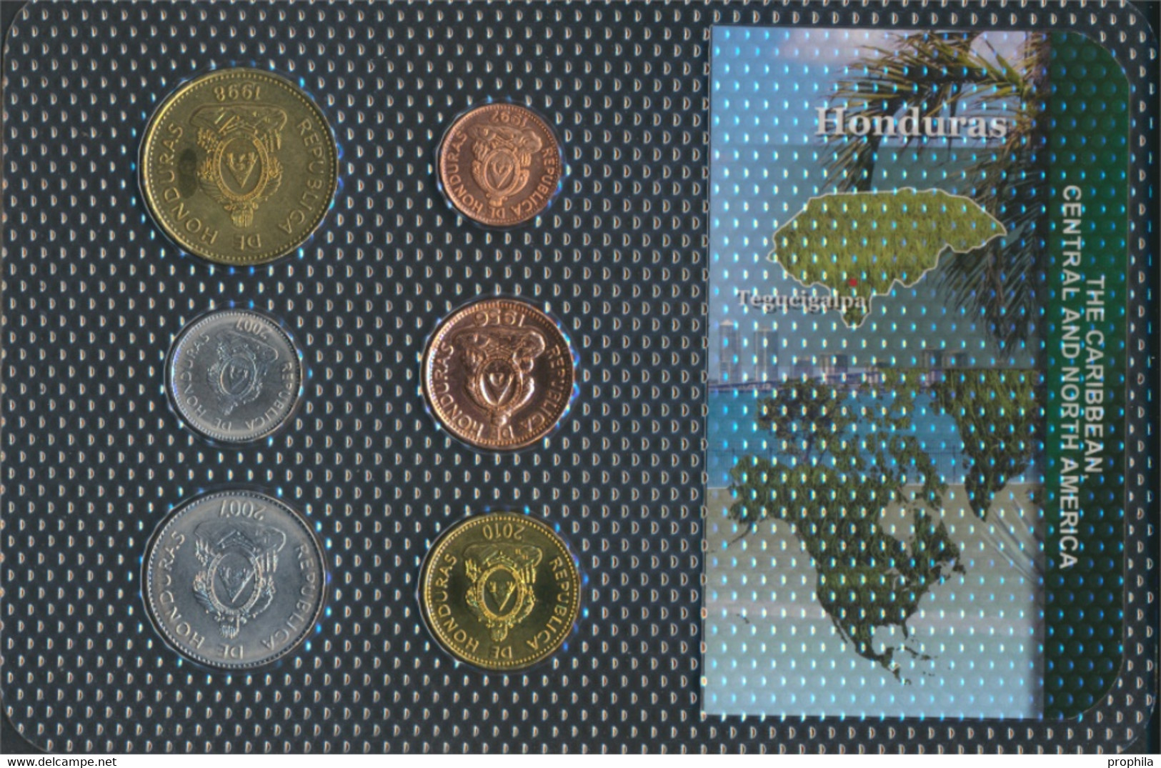 Honduras Stgl./unzirkuliert Kursmünzen Stgl./unzirkuliert Ab 1956 1 Centavo Bis 50 Centavos (9764251 - Honduras