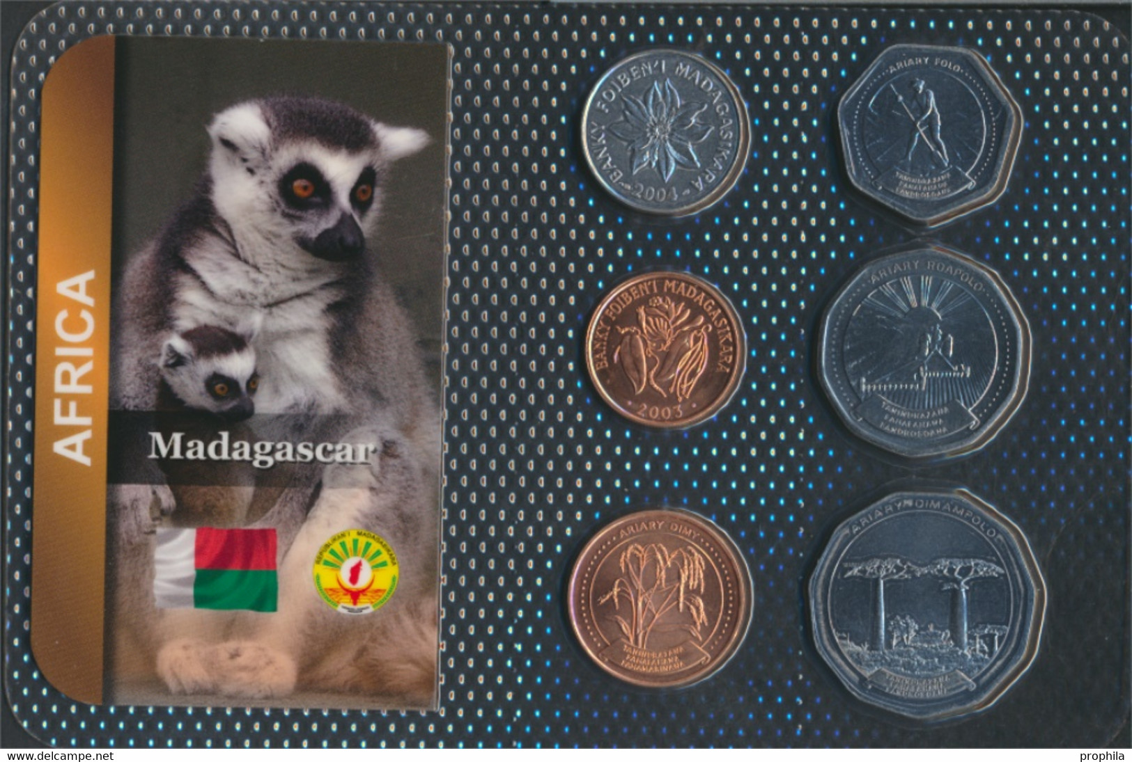 Madagaskar Stgl./unzirkuliert Kursmünzen Stgl./unzirkuliert Ab 1996 1 Ariary Bist 50 Ariary (9764406 - Madagaskar