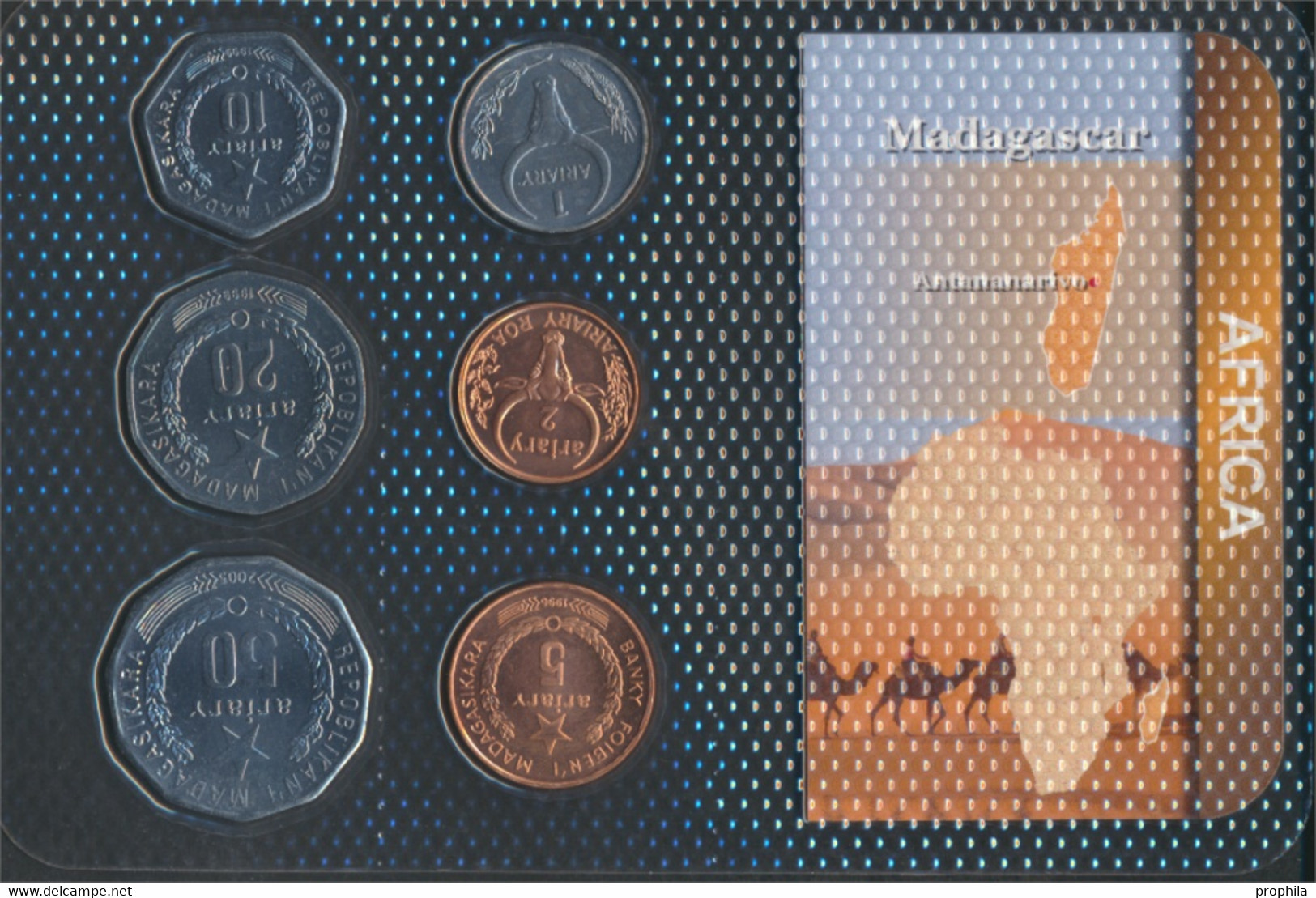 Madagaskar Stgl./unzirkuliert Kursmünzen Stgl./unzirkuliert Ab 1996 1 Ariary Bist 50 Ariary (9764406 - Madagascar