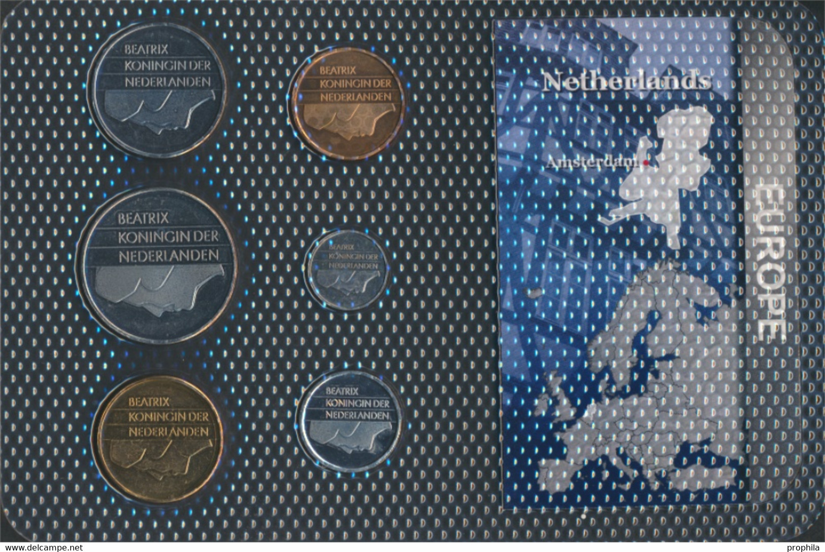 Niederlande Stgl./unzirkuliert Kursmünzen Stgl./unzirkuliert Ab 1988 5 Cents Bis 5 Gulden (9764528 - Autres & Non Classés