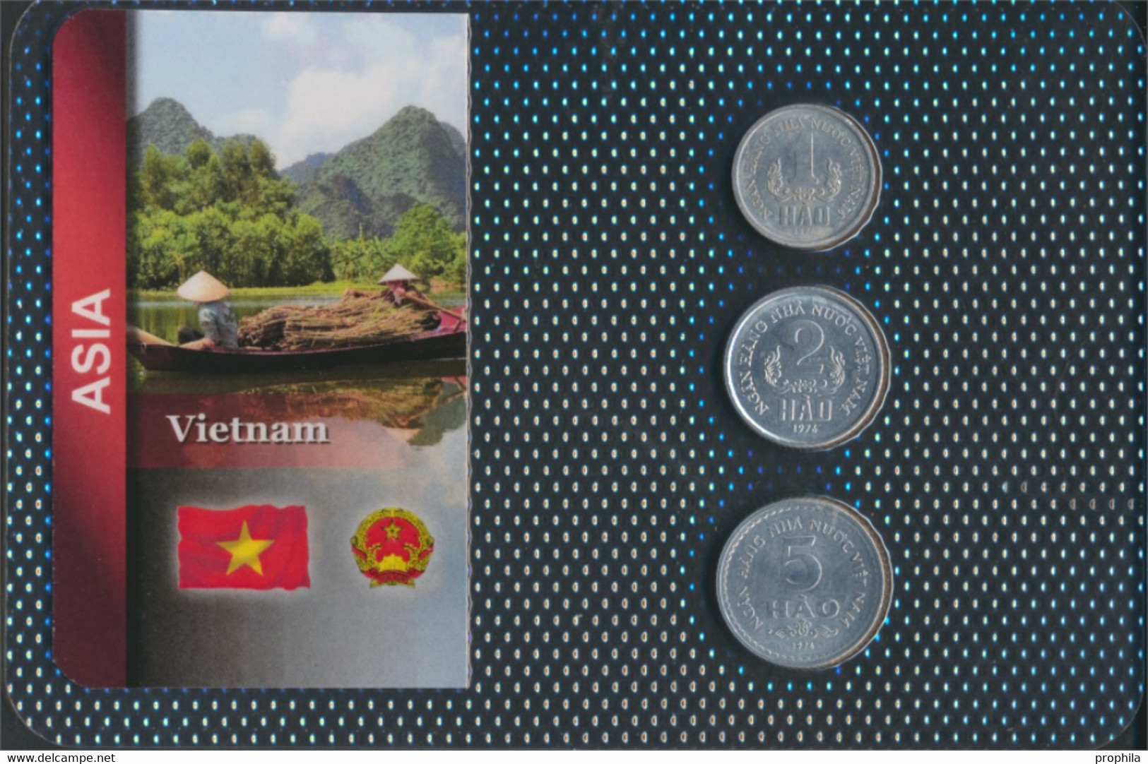 Vietnam 1976 Vorzüglich Kursmünzen 1976 1 Hào Bis 5 Hào (9764360 - Viêt-Nam