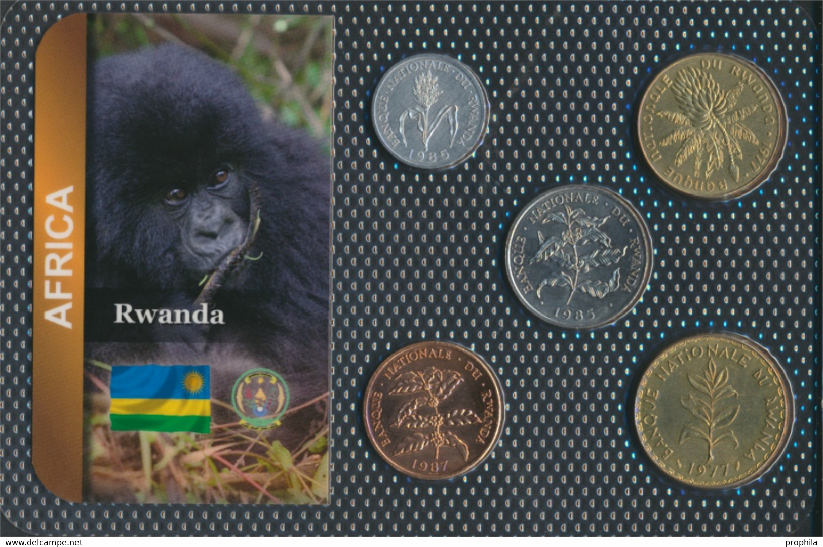 Ruanda Stgl./unzirkuliert Kursmünzen Stgl./unzirkuliert Ab 1977 1 Franc Bis 50 Francs (9764452 - Rwanda