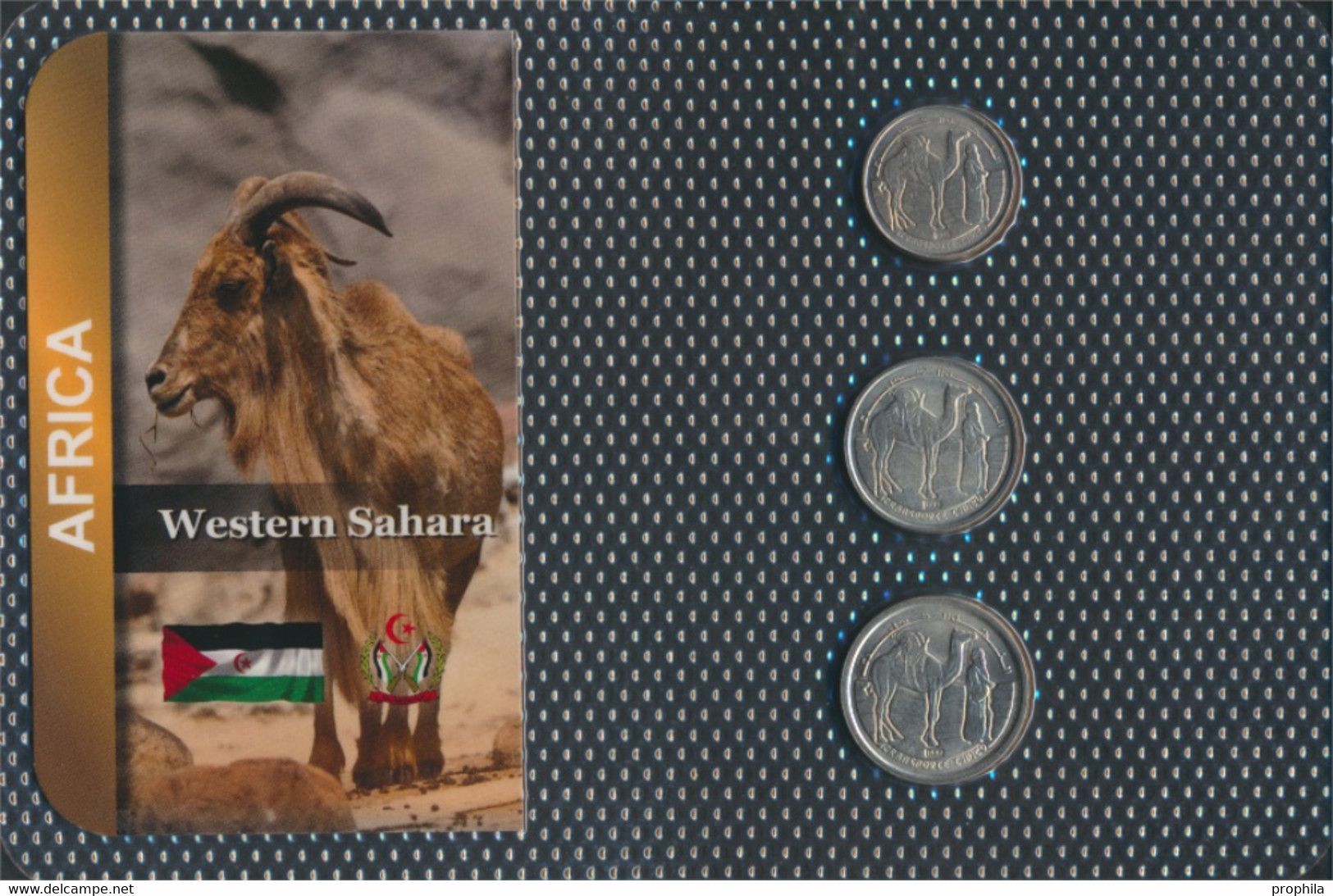 Sahara 1992 Stgl./unzirkuliert Kursmünzen 1992 1 Peseta Bis 5 Pesetas (9764595 - Mint Sets & Proof Sets