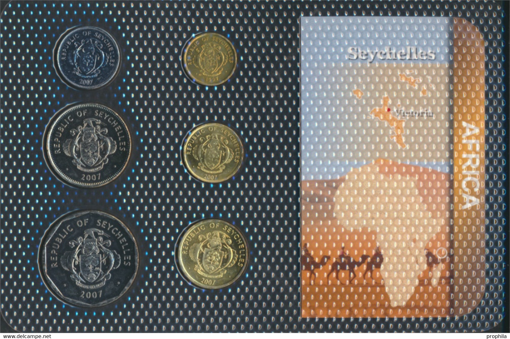 Seychellen Stgl./unzirkuliert Kursmünzen Stgl./unzirkuliert Ab 1990 1 Cent Bis 5 Rupees (9764582 - Seychellen