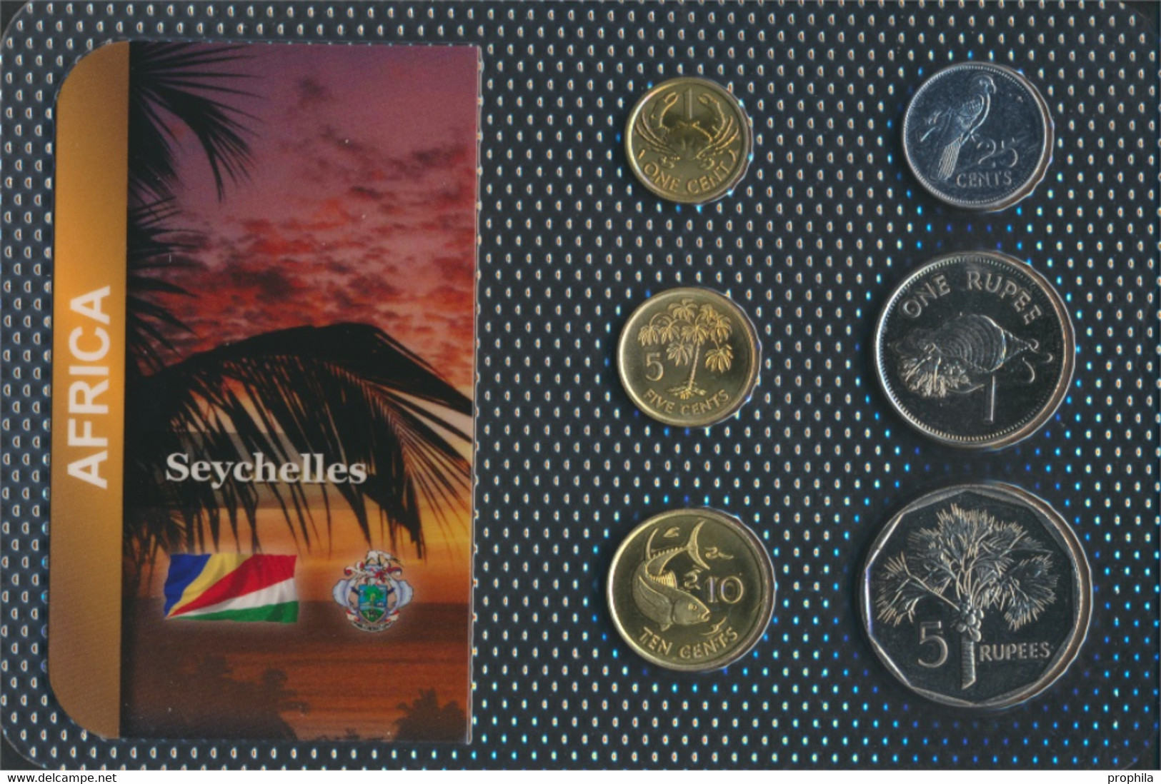 Seychellen Stgl./unzirkuliert Kursmünzen Stgl./unzirkuliert Ab 1990 1 Cent Bis 5 Rupees (9764583 - Seychellen