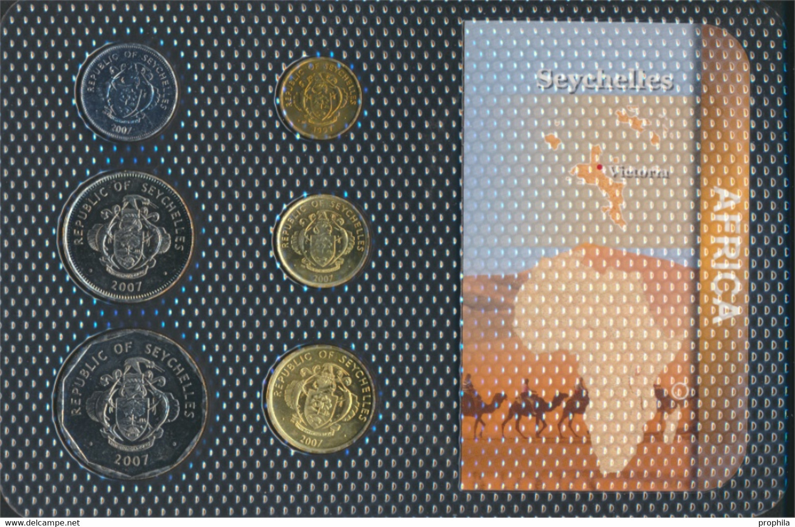 Seychellen Stgl./unzirkuliert Kursmünzen Stgl./unzirkuliert Ab 1990 1 Cent Bis 5 Rupees (9764585 - Seychelles