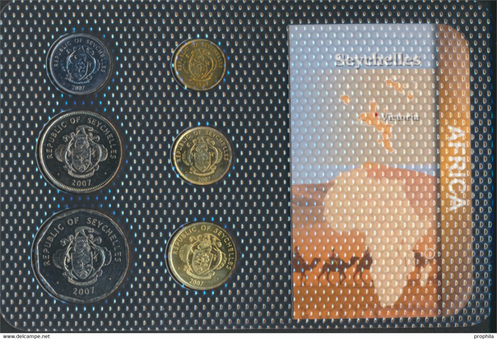 Seychellen Stgl./unzirkuliert Kursmünzen Stgl./unzirkuliert Ab 1990 1 Cent Bis 5 Rupees (9764586 - Seychellen