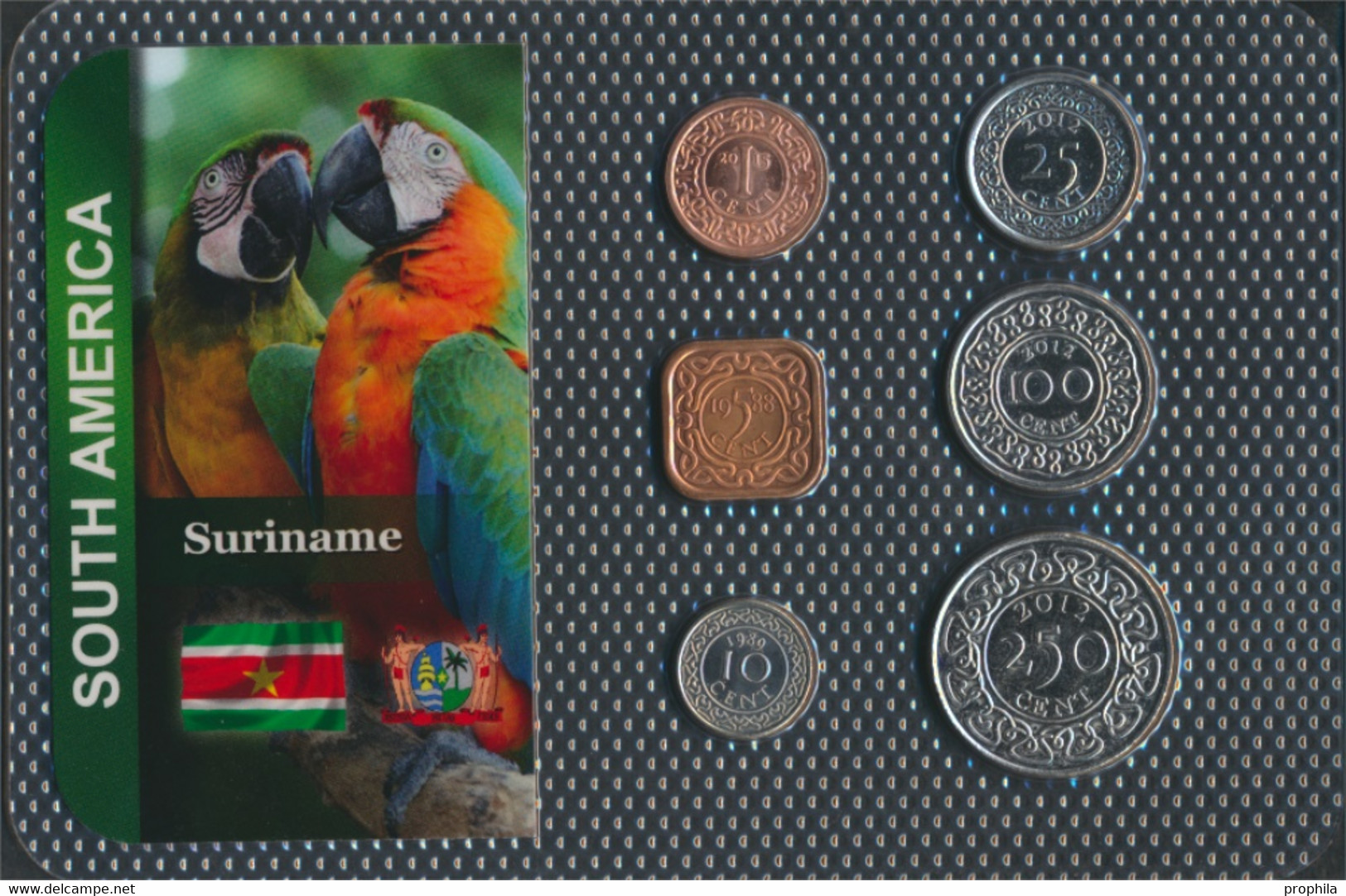 Suriname Stgl./unzirkuliert Kursmünzen Stgl./unzirkuliert Ab 1972 1 Cent Bis 250 Cent (9764599 - Suriname 1975 - ...