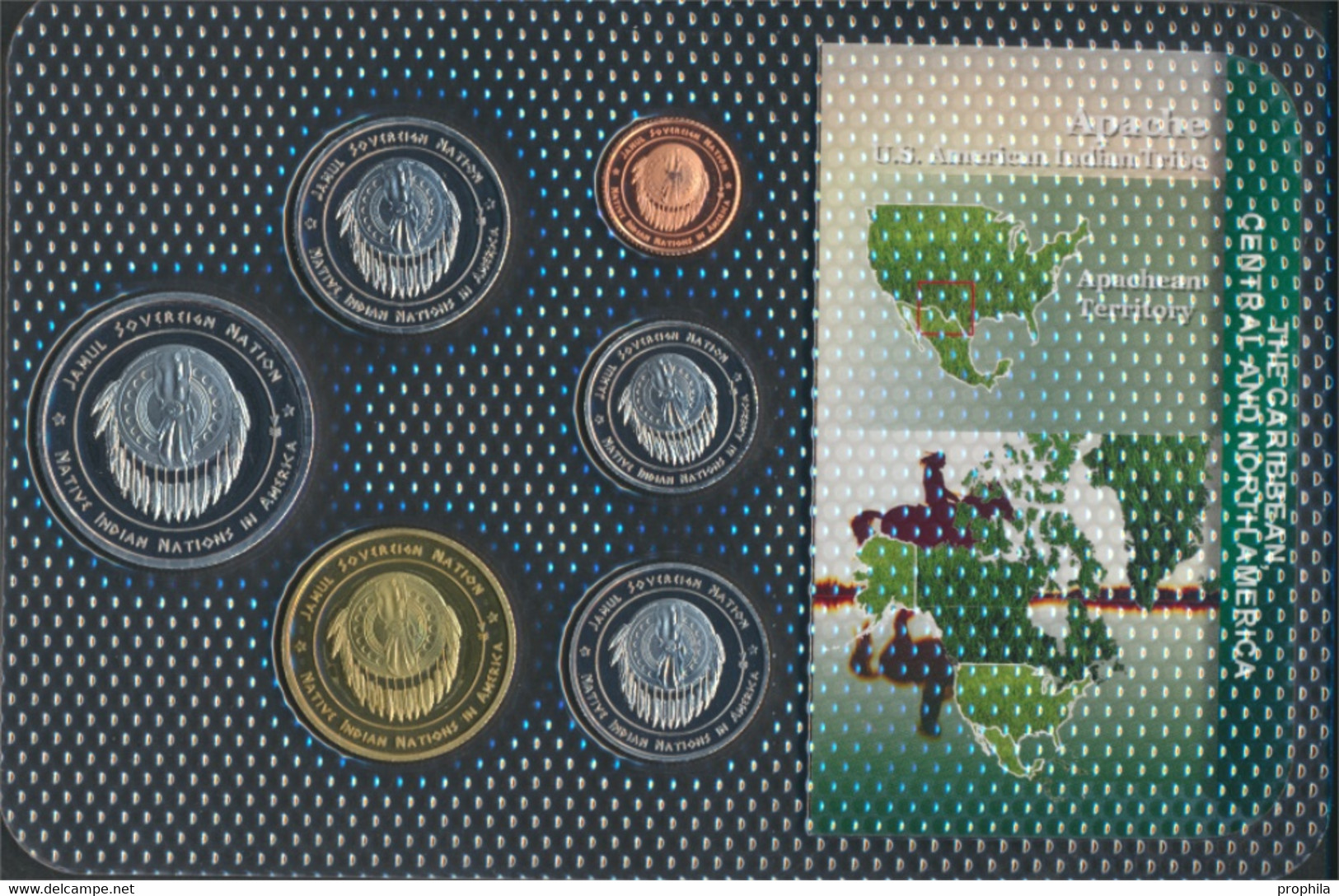 USA 2016 Stgl./unzirkuliert Kursmünzen 2016 1 Cent Bis 1 Dollar Apache (9764352 - Jahressets