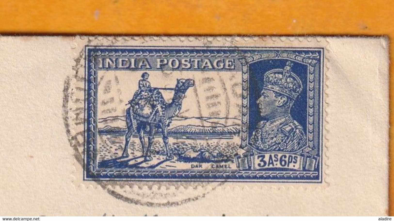 1943 - WWII - Enveloppe Par Paquebot SS EXMOUTH De Bombay, Inde, GB Vers Denver, USA - British Censorship - 1936-47 King George VI