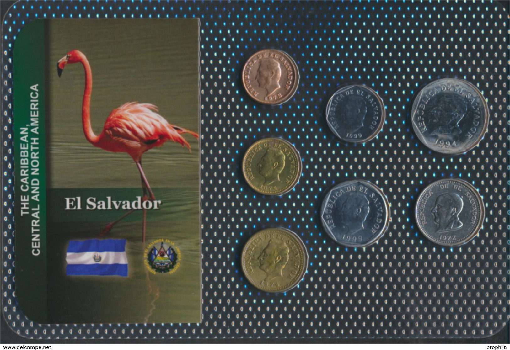 El Salvador Stgl./unzirkuliert Kursmünzen Stgl./unzirkuliert Ab 1942 1 Centavos Bis 50 Centavos (9763971 - El Salvador