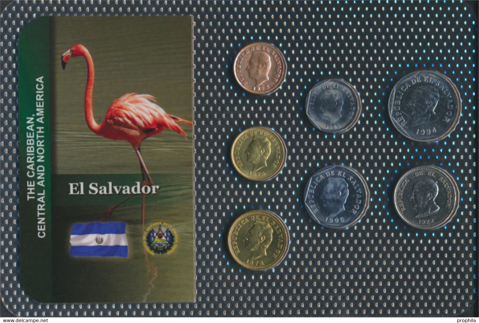 El Salvador Stgl./unzirkuliert Kursmünzen Stgl./unzirkuliert Ab 1942 1 Centavos Bis 50 Centavos (9763973 - El Salvador