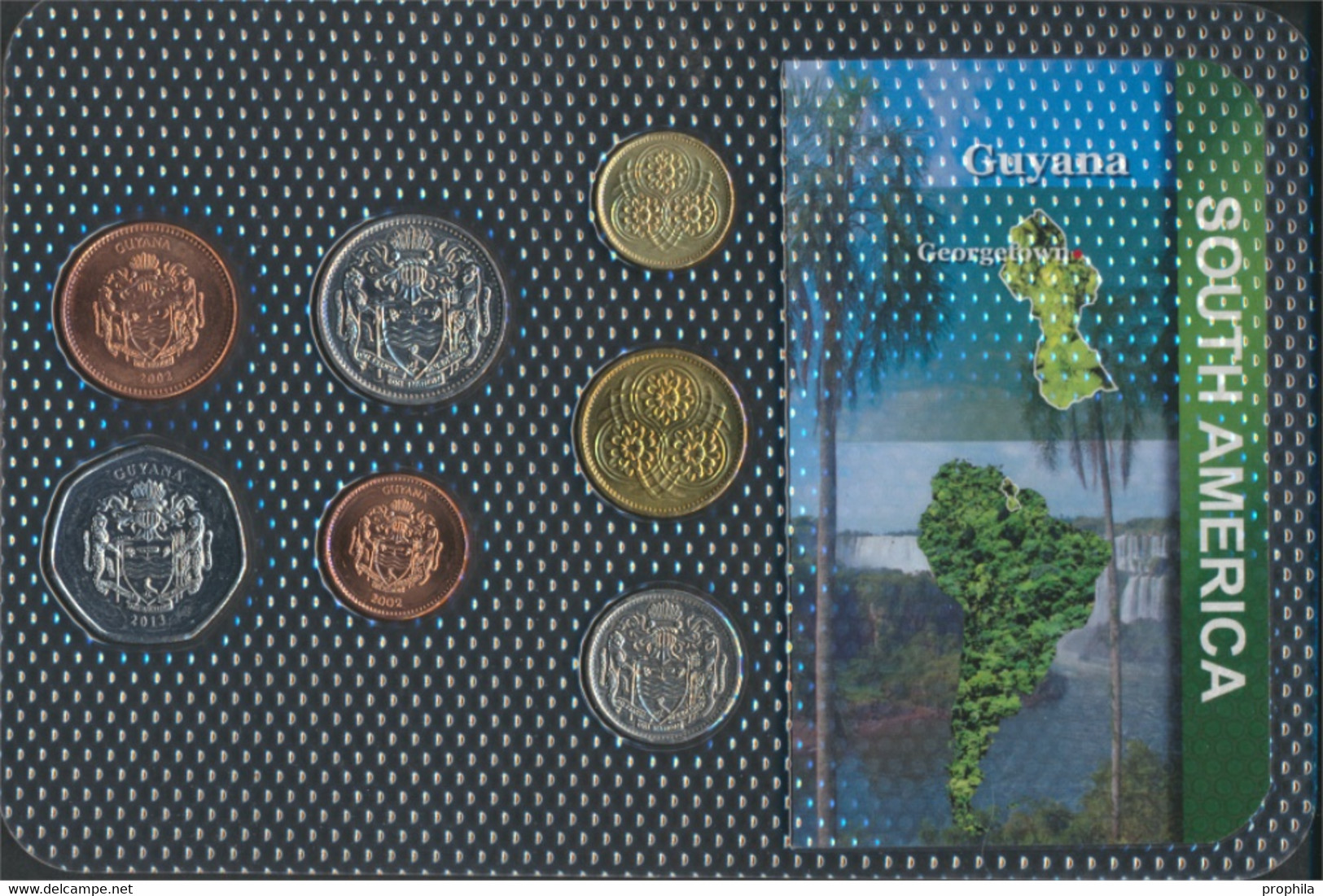 Guyana Stgl./unzirkuliert Kursmünzen Stgl./unzirkuliert Ab 1967 1 Cent Bis 10 Dollars (9763974 - Guyana