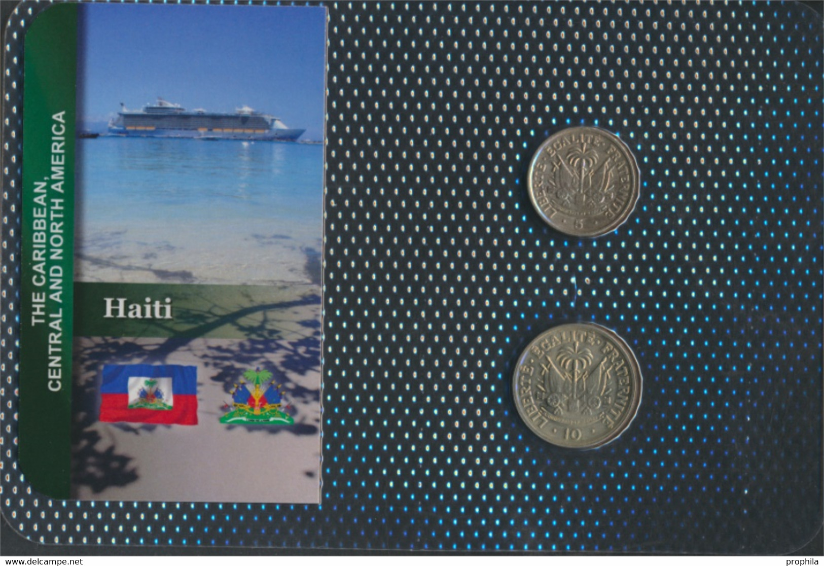 Haiti Stgl./unzirkuliert Kursmünzen Stgl./unzirkuliert Ab 1958 5 Centimes Bis 10 Centimes (9763984 - Haiti