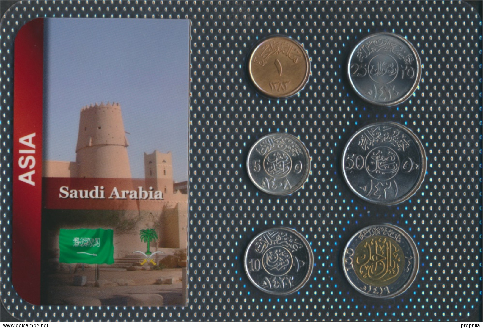 Saudi-Arabien Stgl./unzirkuliert Kursmünzen Stgl./unzirkuliert Ab 1963 1 Halala Bis 100 Halala (9763938 - Saudi Arabia