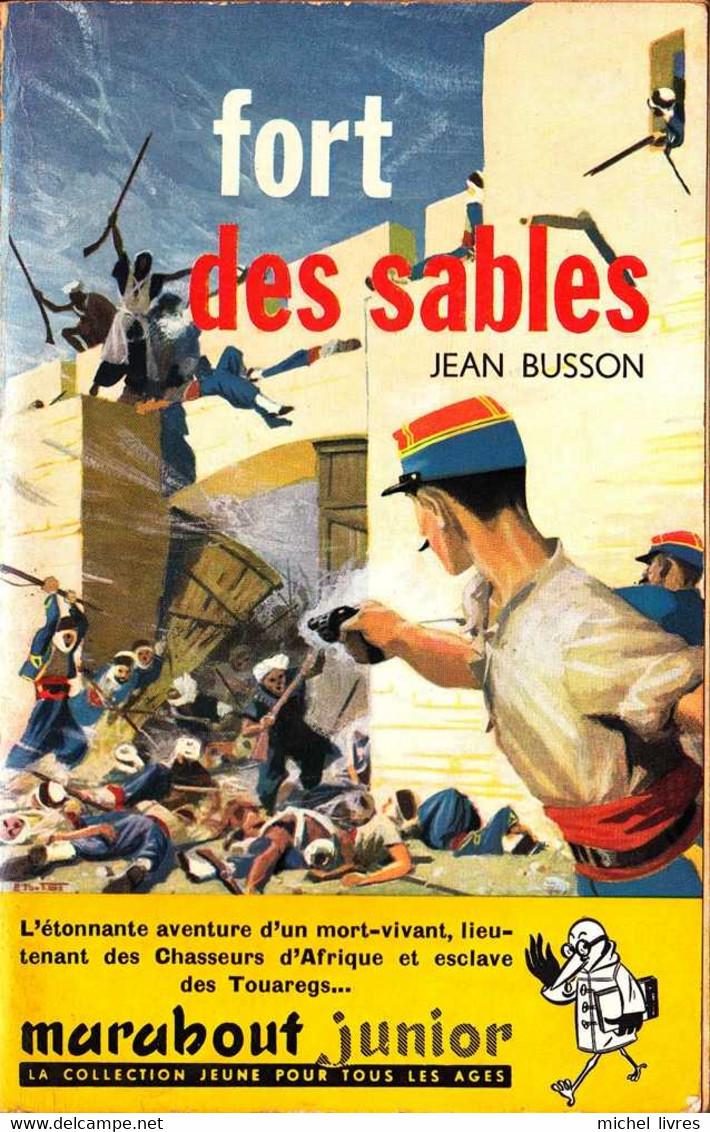 Marabout Junior - MJ 061 - Fort Des Sables - Jean Busson - 1955 - BE - Marabout Junior