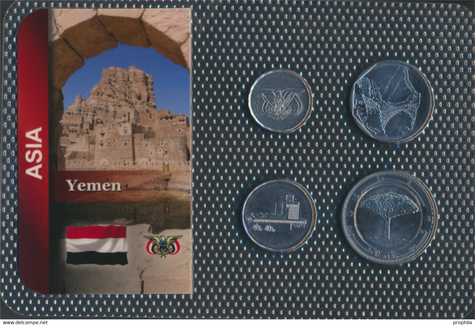 Jemen (Republik) Stgl./unzirkuliert Kursmünzen Stgl./unzirkuliert Ab 1993 1 Rial Bis 20 Rials (9764094 - Yemen