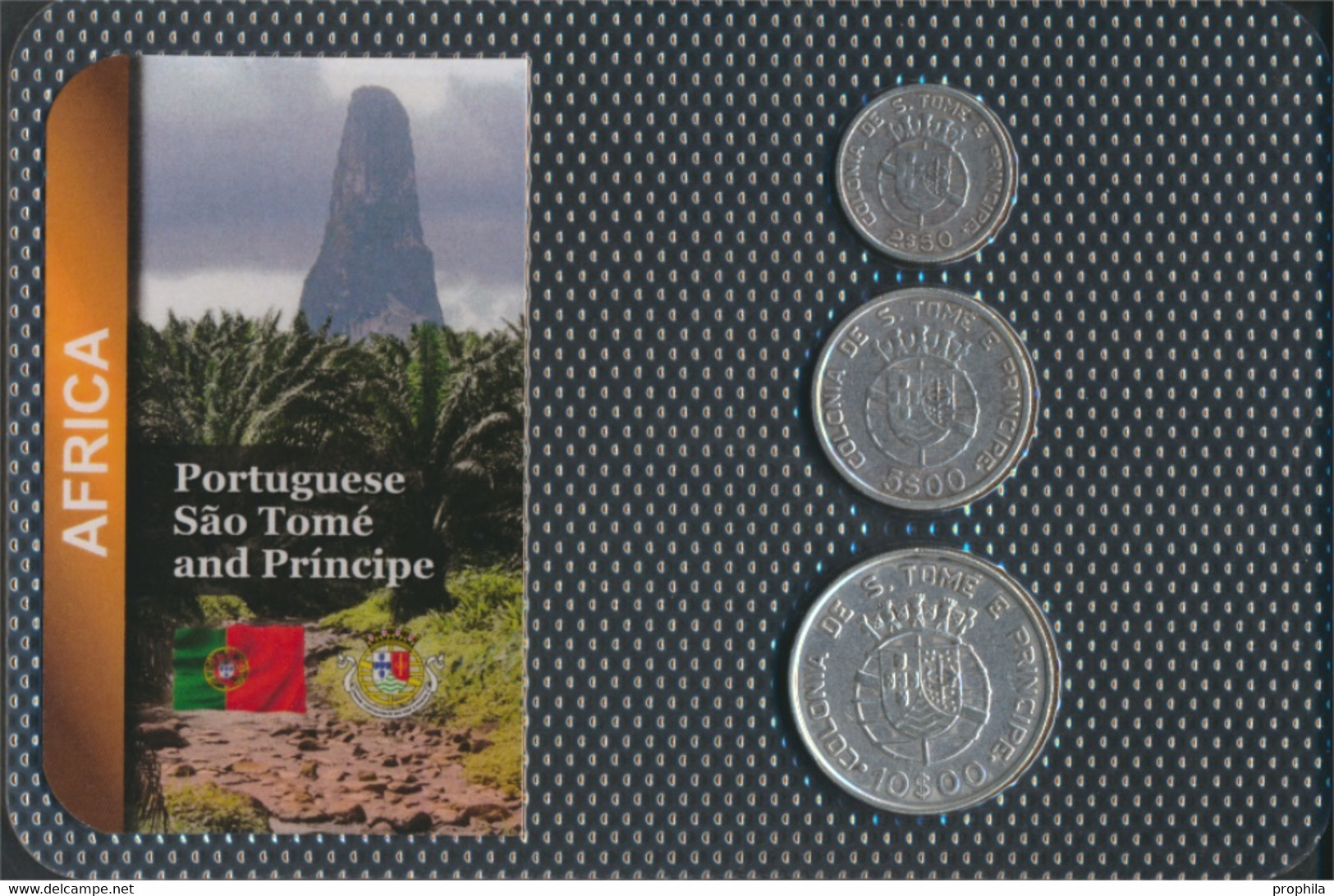 Sao Tome E Principe 1939 Stgl./unzirkuliert Kursmünzen 1939 2 Escudos Bis 10 Escudos (9764564 - Sao Tome Et Principe