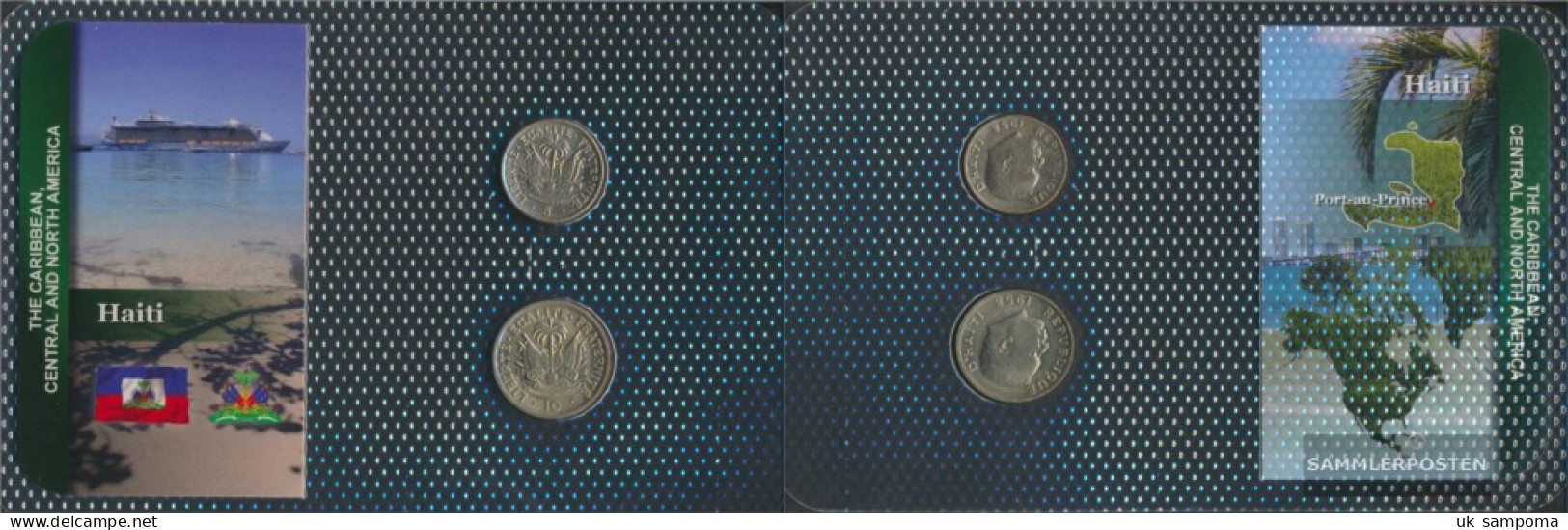 Haiti Stgl./unzirkuliert Kursmünzen Stgl./unzirkuliert From 1958 5 Centimes Until 10 Centimes - Haití