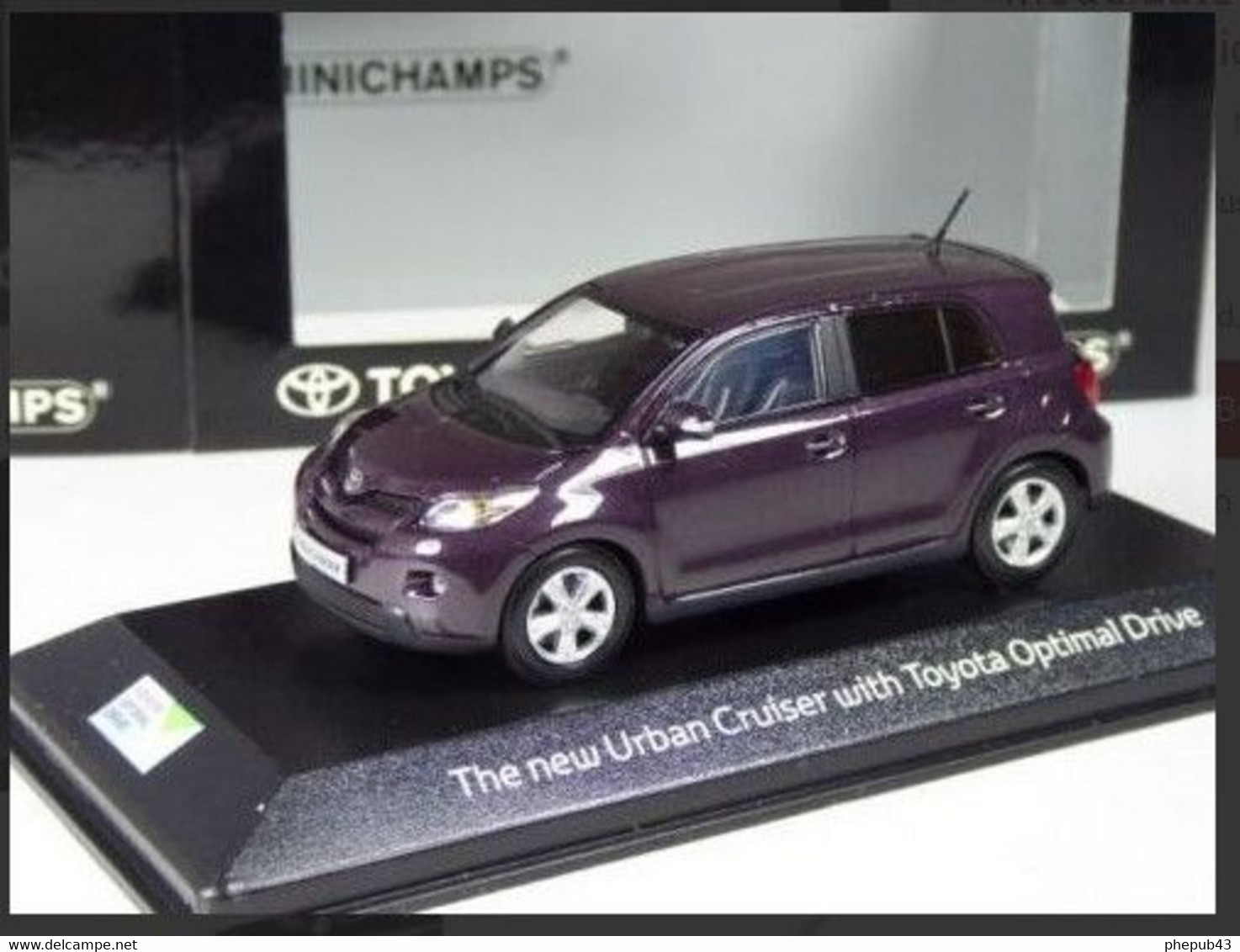 Toyota Urban Cruiser (new) - Optimal Drive - Purple - Minichamps - Minichamps