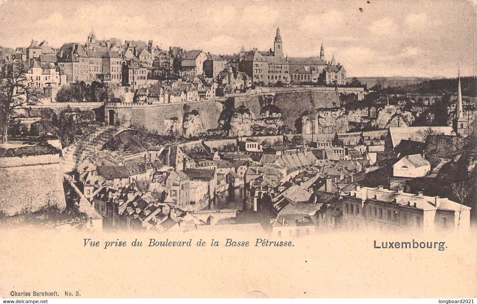 LUXEMBOURG - VUE PRISE DU BOULEVARD DE LA BASSE PÉTRUSSE / B8 - Luxemburg - Town