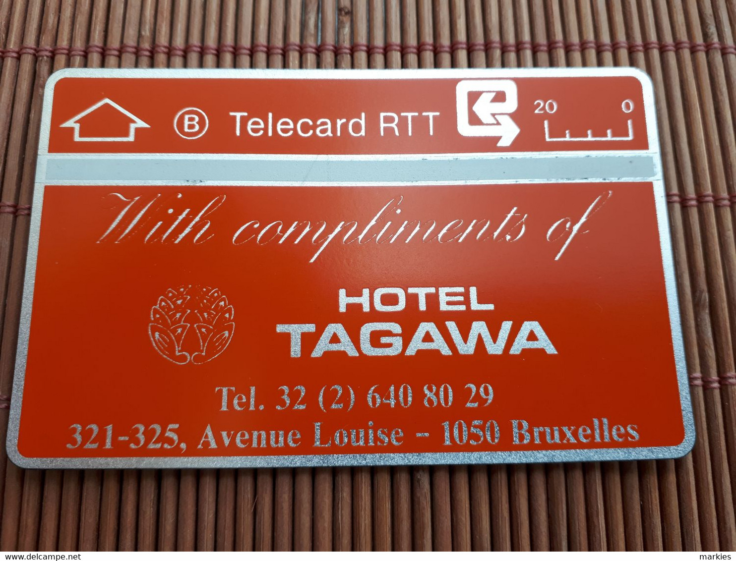 P 1 Hotel Tagawa 802 H Fine Used Catalogue 400 Euro  Very Rare - Sans Puce