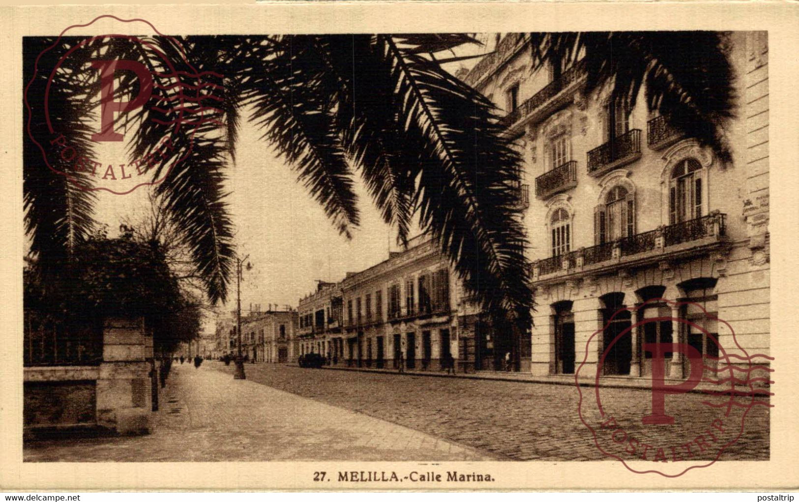 MELILLA. CALLE MARINA. - Melilla