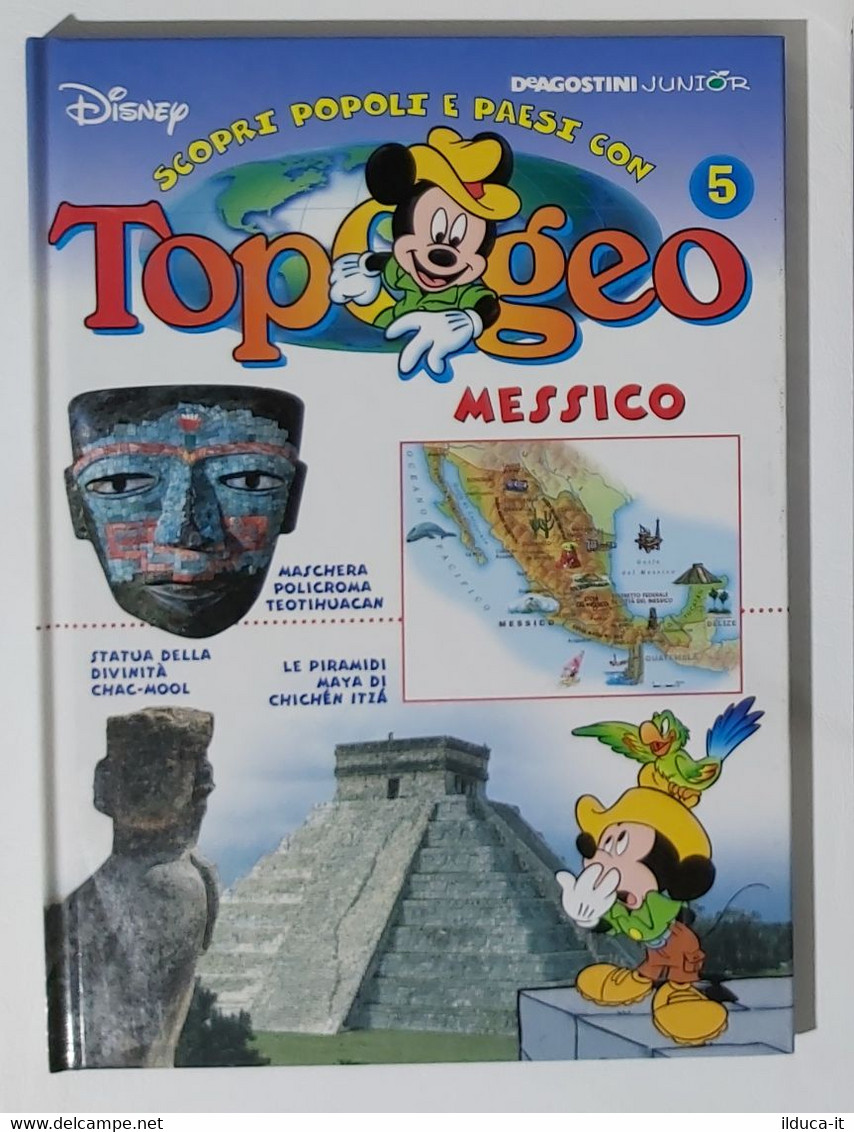 I104595 TOPOGEO N. 5 - Messico - DeAgostini Junior / Disney - Teenagers