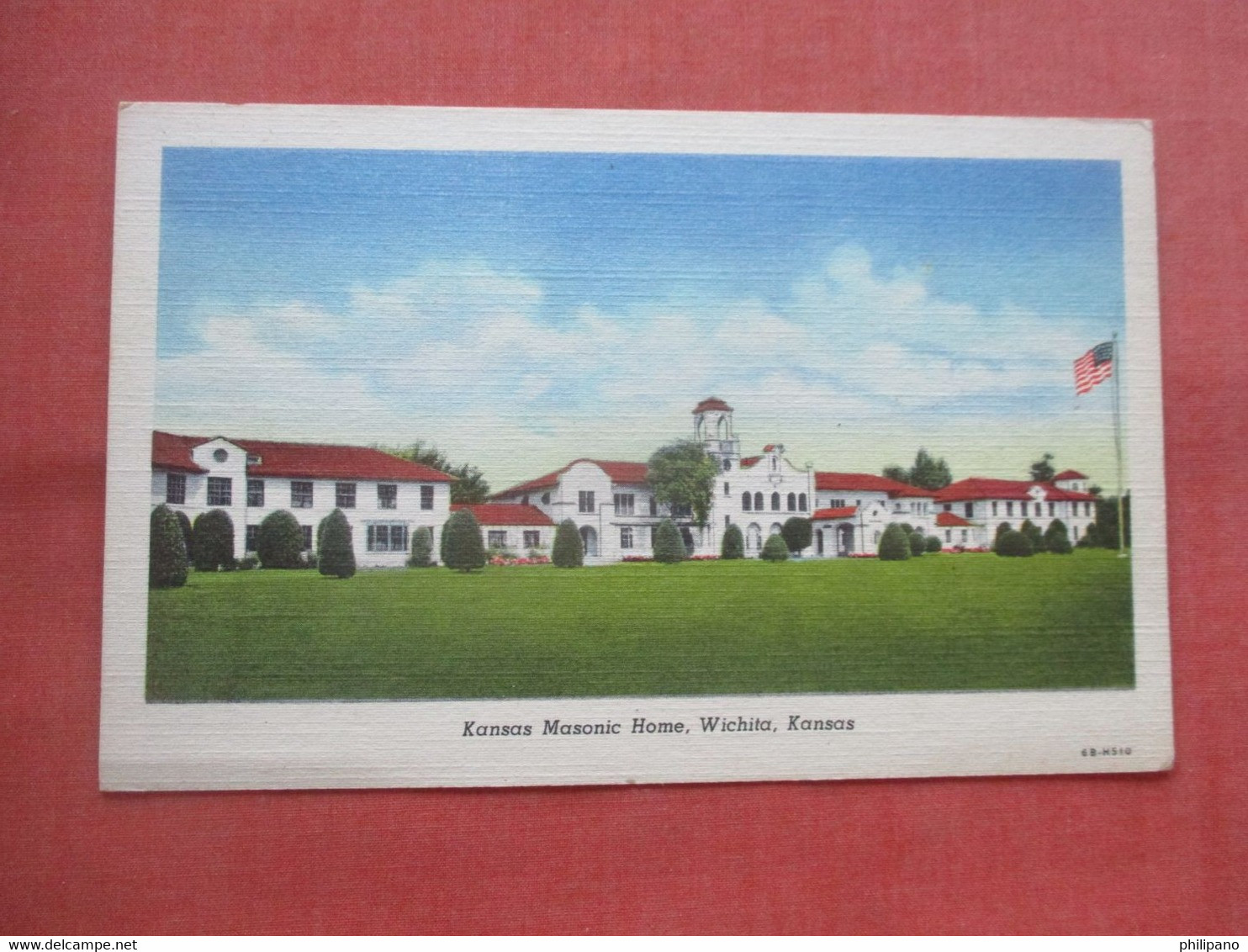 Kansas  Masonic Home.   Wichita Kansas > Wichita     Ref 5597 - Wichita