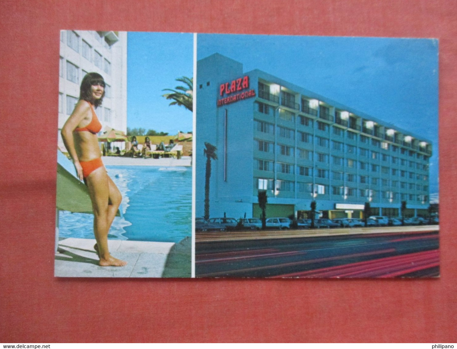 Female Bathing Suit By Pool.   Plaza International Hotel.  Tucson - Arizona      Ref 5597 - Tucson