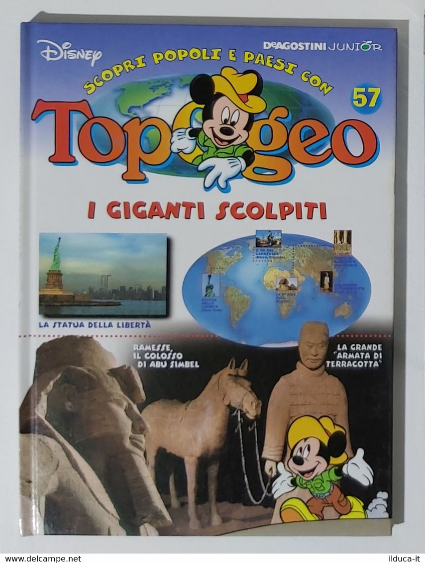 I104789 TOPOGEO N. 57 - I Giganti Scolpiti - DeAgostini / Disney - Ragazzi