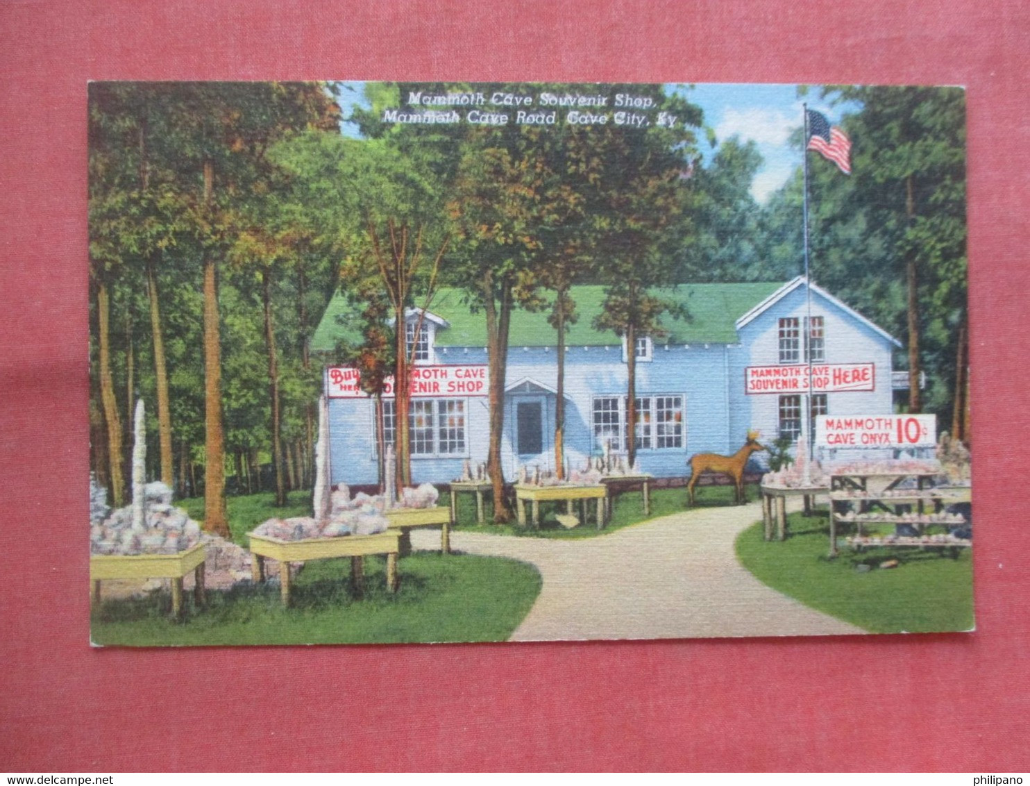 Mammoth Cave  Souvenir Shop.    Cave City. Kentucky > Mammoth Cave      Ref 5597 - Mammoth Cave