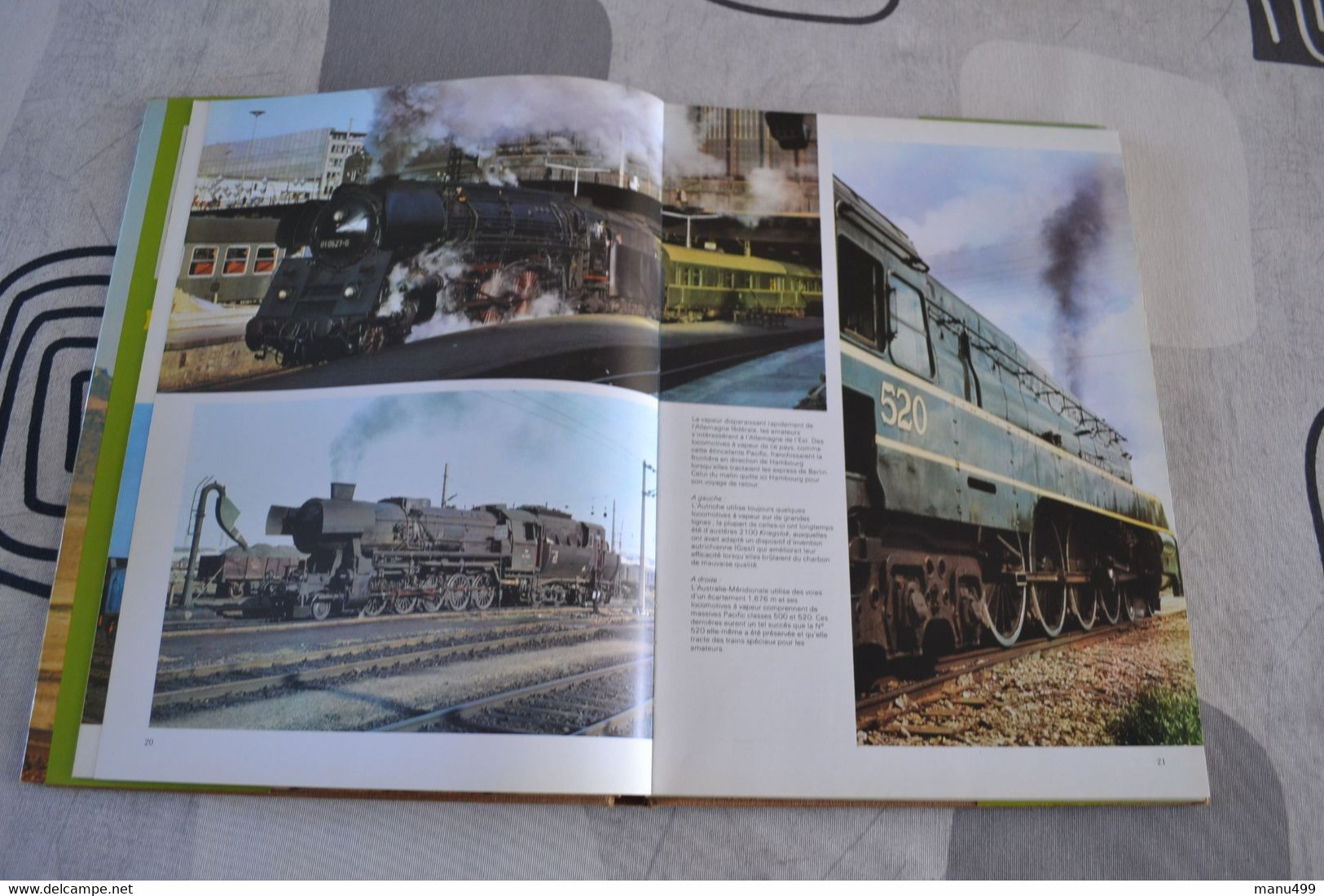 LE GRAND LIVRE DES LOCOMOTIVES A VAPEUR - TRAIN FERROVIAIRE RAILWAY WHITEHOUSE ED. 1978 - Modellismo