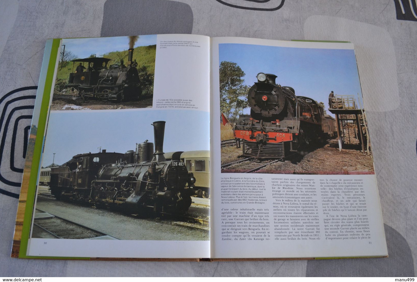 LE GRAND LIVRE DES LOCOMOTIVES A VAPEUR - TRAIN FERROVIAIRE RAILWAY WHITEHOUSE ED. 1978 - Modélisme