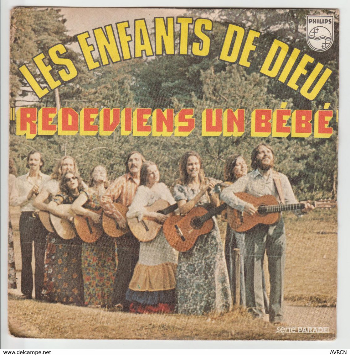 Vinyle 45 Tours LES ENFANTS DE DIEU Chantent Jésus.1973 - Religion & Gospel