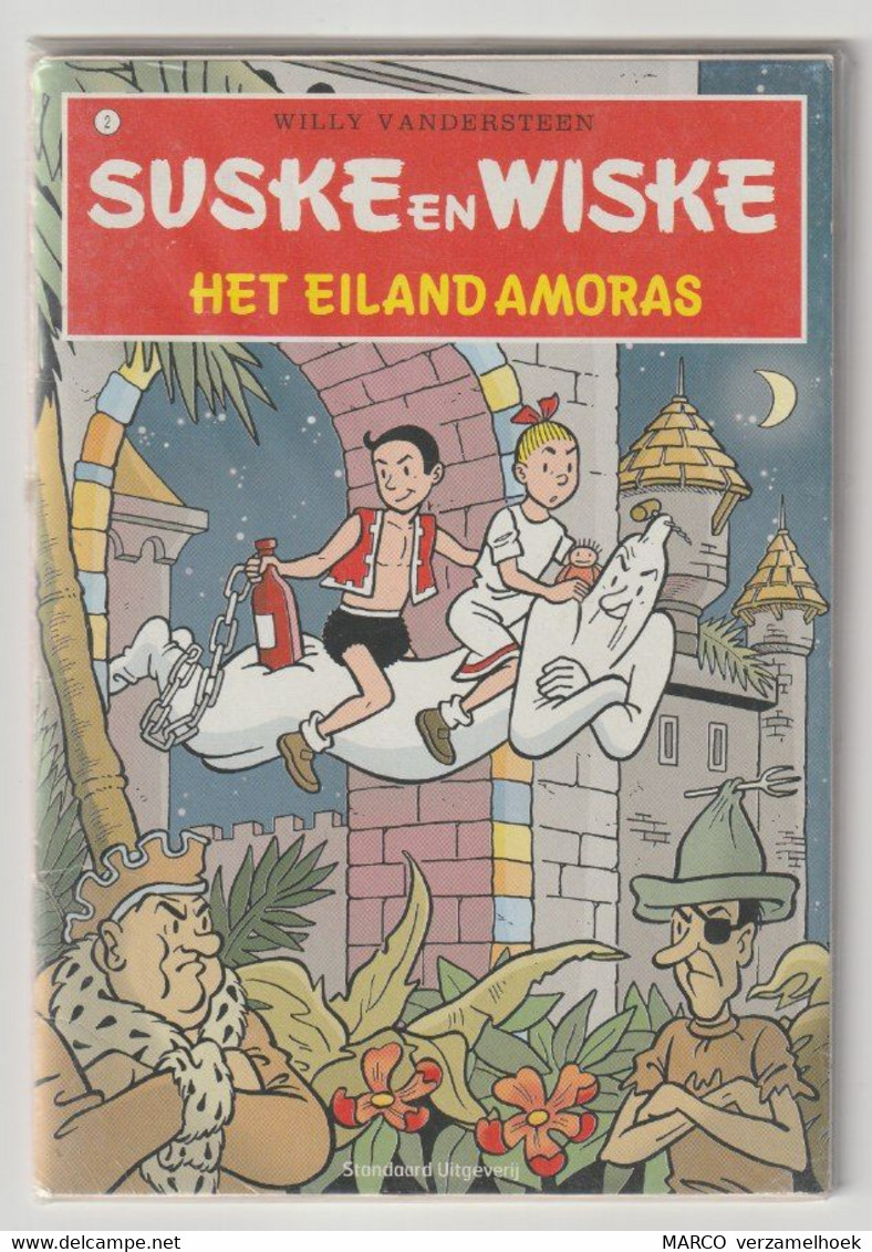 Suske En Wiske 2) Het Eiland Amoras Standaard 2008 Willy Vandersteen - Suske & Wiske