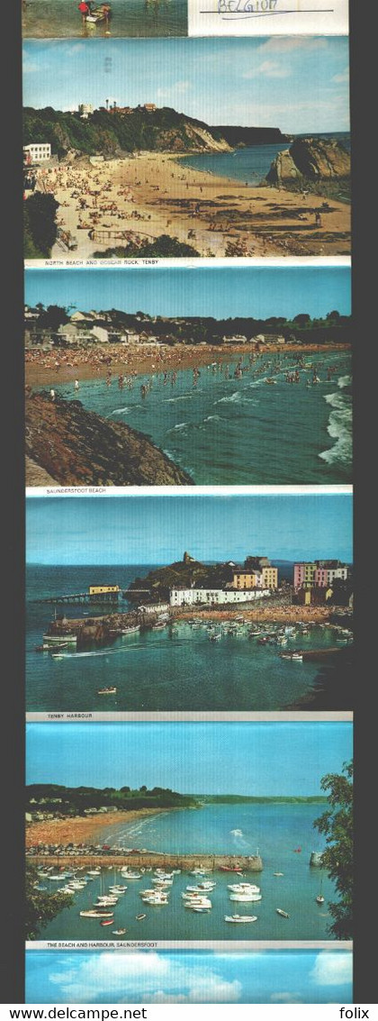 Tenby And Saundersfoot Colour Lettercard - 1983 - Cardiganshire