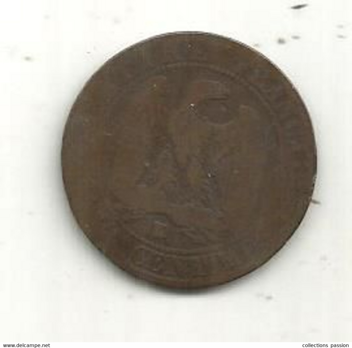 Monnaie , France , 5 Centimes 1856 K , 2 Scans - Sonstige & Ohne Zuordnung