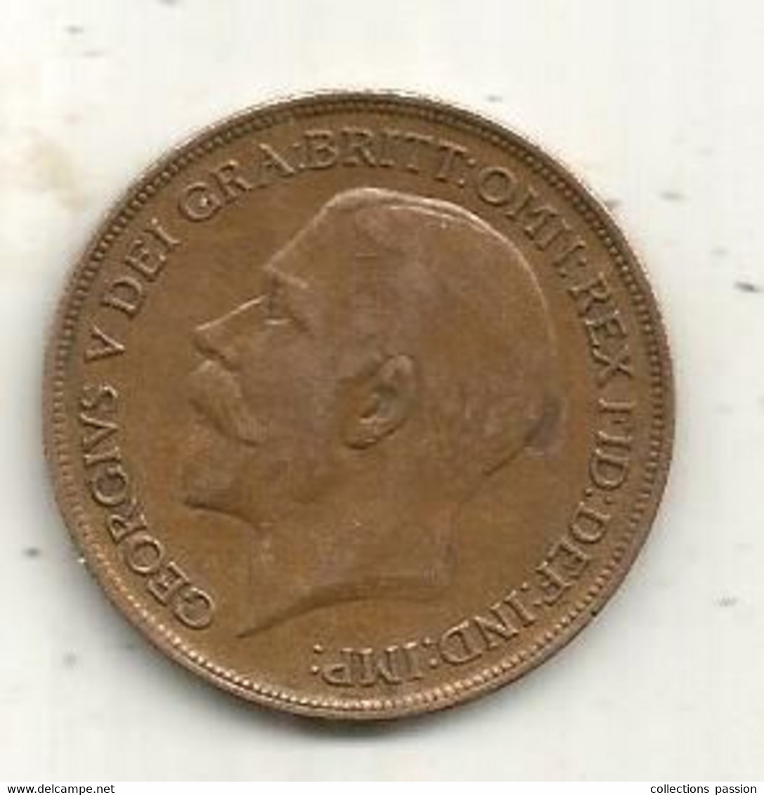 Monnaie , Grande Bretagne ,1 , One Penny , 2 Scans - Other & Unclassified