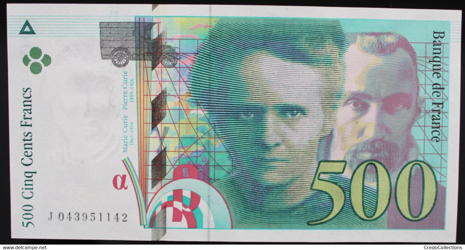 France - 500 Francs - 2000 - PICK 160d / F76.5 - NEUF - 500 F 1994-2000 ''Pierre En Marie Curie''