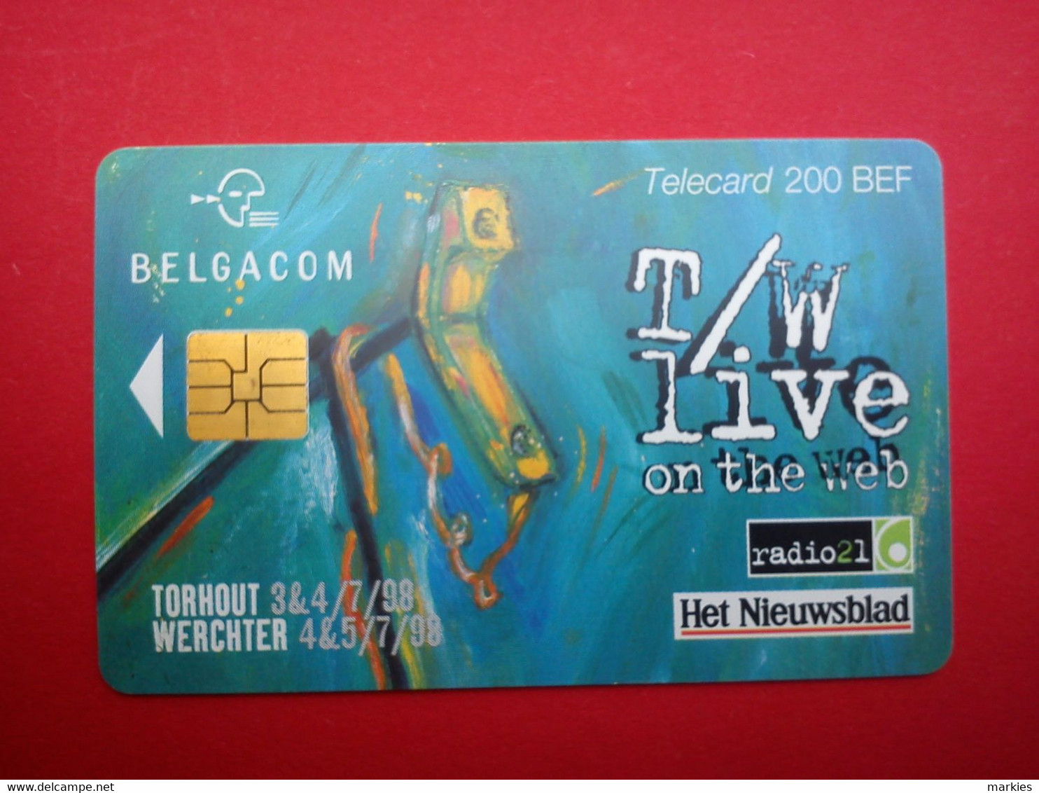 TW Phonecard Belgium - Sin Clasificación